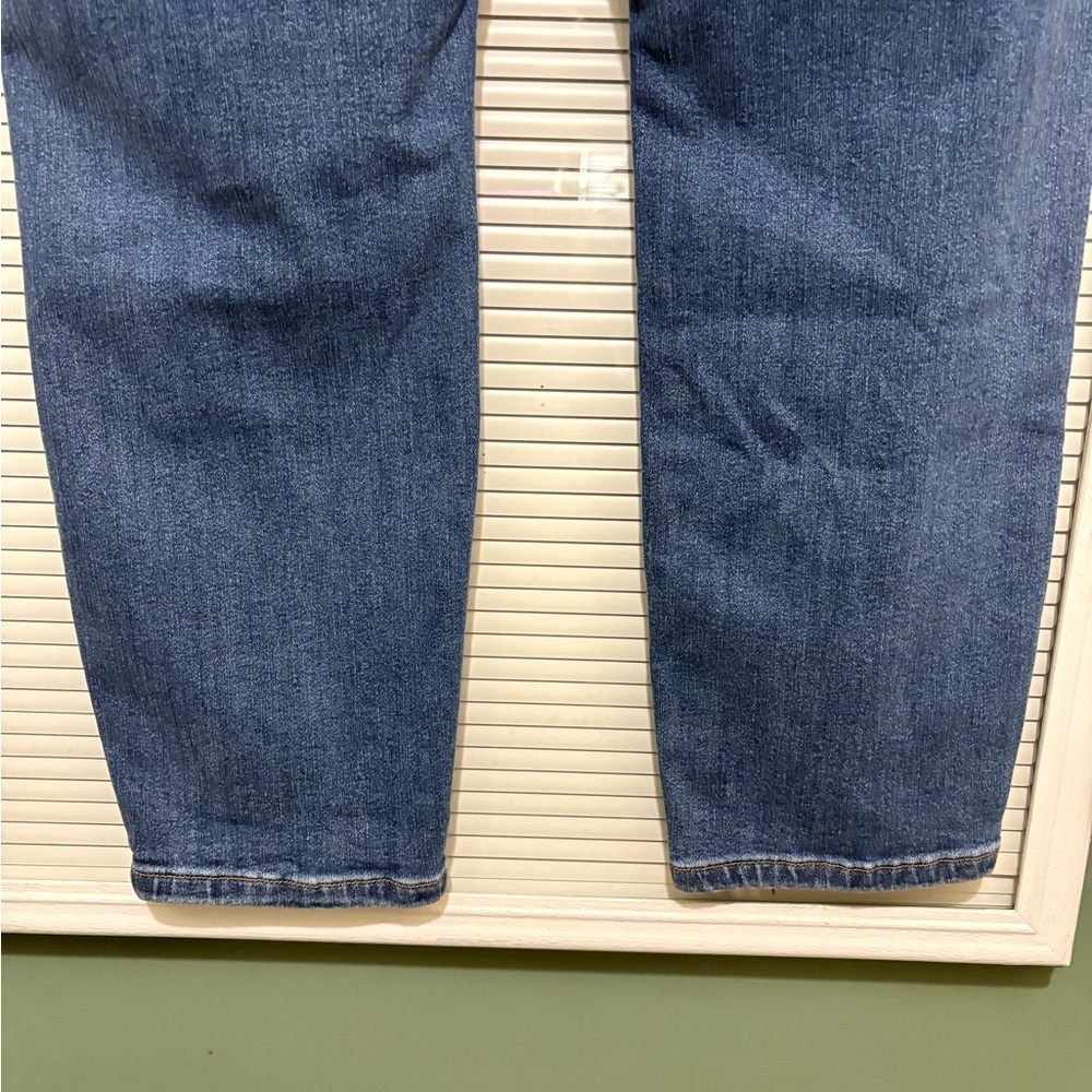 Judy Blue Jeans Womens Size 32 Boyfriend Fit Med Wash Blue Stretch - Picture 6 of 8